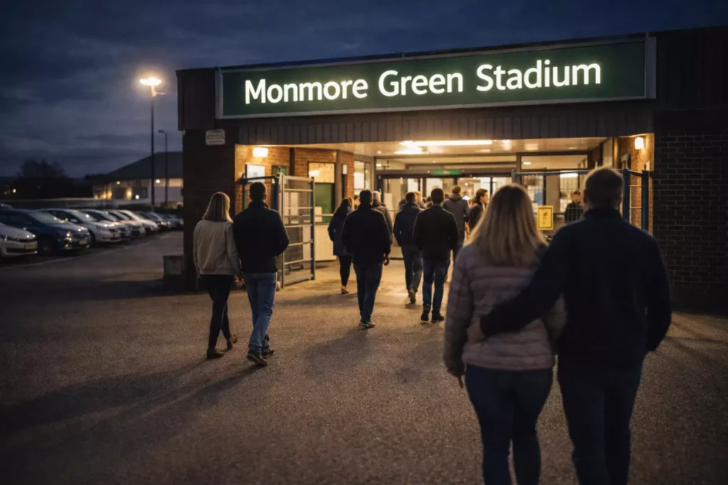 Visiting Monmore Green Stadium: Directions, Parking and Facilities